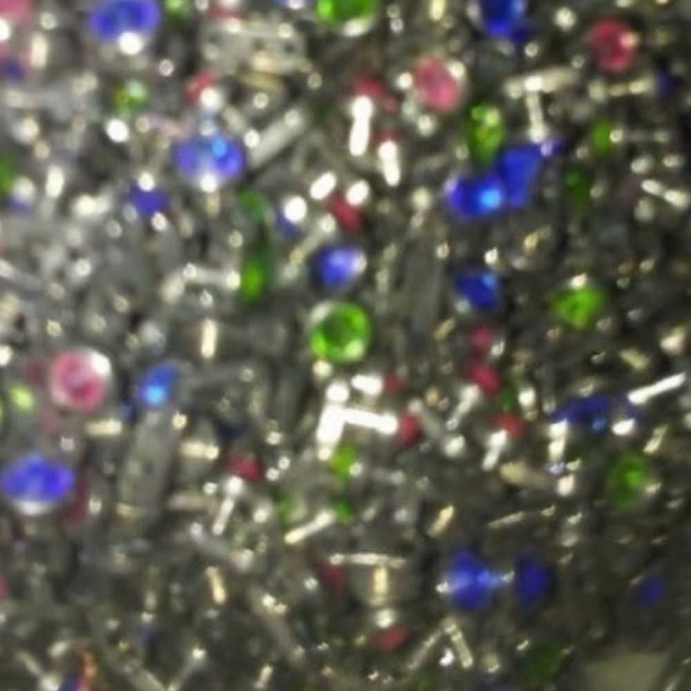 (1)Green G-23 Titanium Dermal Jewelry 12gauge